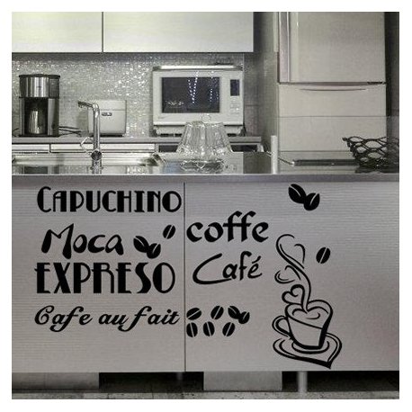 Autocolante decorativo Variedades do Café