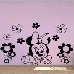 A Pequena Minnie Mouse e as Flores