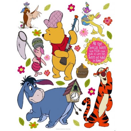 Winnie The Pooh e amigos vão para o campo