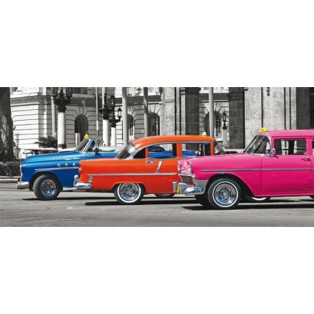 Carros Anos 50 Clássicos Coloridos