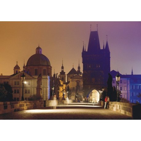 Anoitecer Romântico em Praga