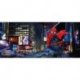 Homem-Aranha voando em Times Square