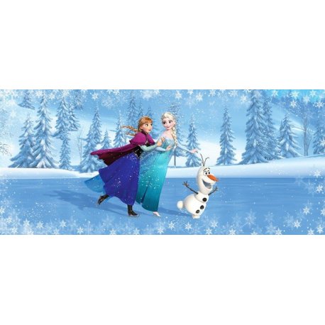 Elsa Anna e Olaf a Parinar no Gelo Frozen