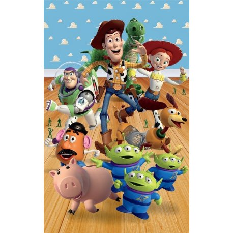 Amigos Toy Story no Quarto do Andy