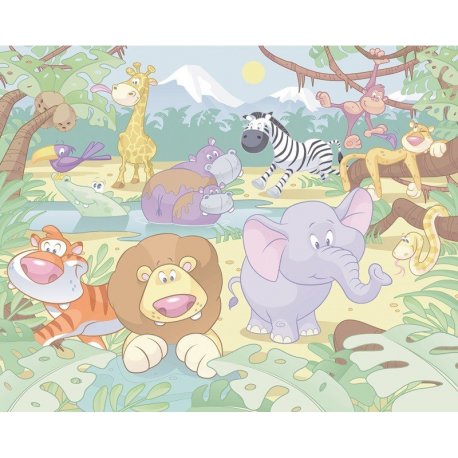 Animais da Selva Desenho Infantil