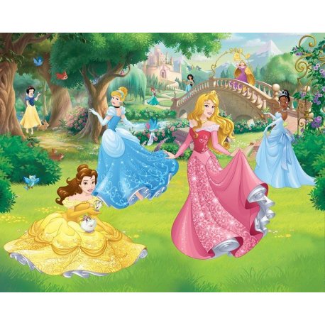 As Belezas Disney no Jardim