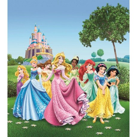 Princesas Passeiam pelo Jardim Disney