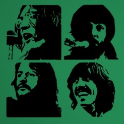 The Beatles Let It Be Silhouettes