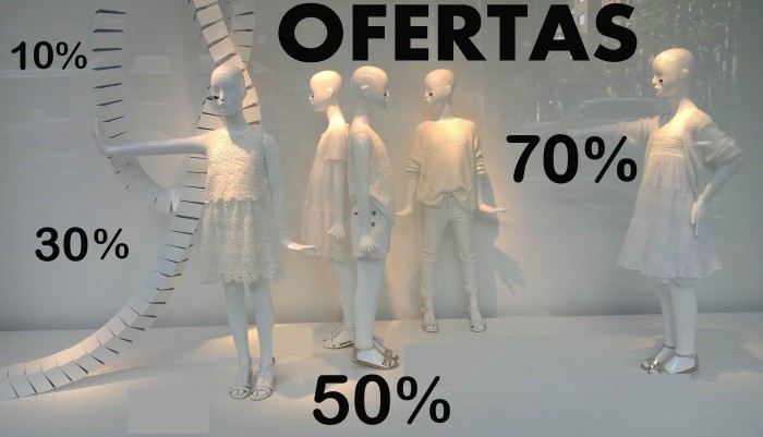 Percentagens de Descontos e Ofertas