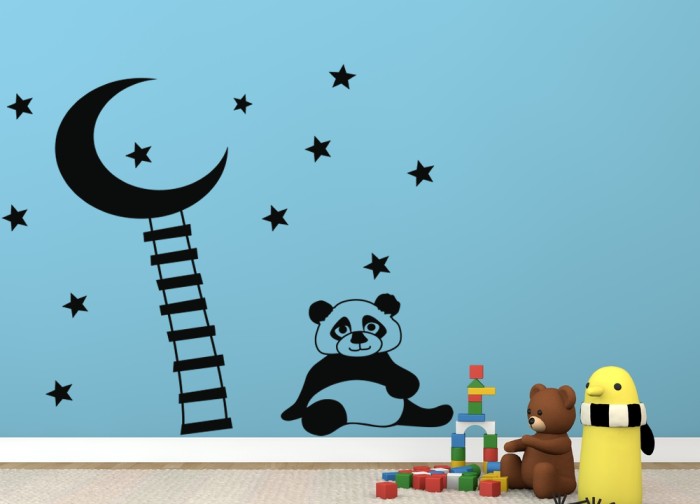 Ursinho Panda Subindo à Lua