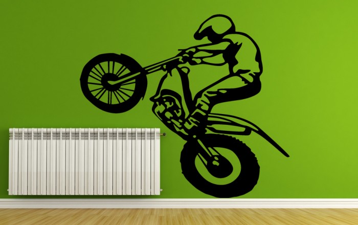 Motociclista de Motocross