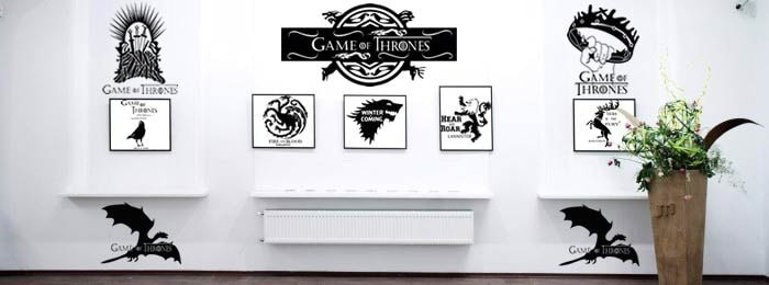 Autocolantes Game of Thrones Decorativos